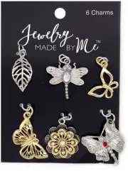Jewelry Made By Me Charms 6/Pkg-Outdoor 2190201C