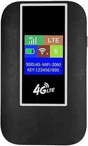 4G LTE Mobile WiFi Router with SIM Card Slot 150Mbps Pocket WiFi Hotspot Portable WiFi Router for Home Office RV Camping A