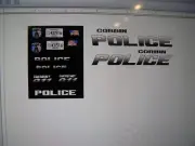Corbin Kentucky Police Squad Car Decals 1:24