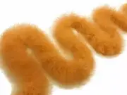 2 Yards - Golden Yellow Turkey Medium Weight Marabou Feather Boa 25 Gram boa