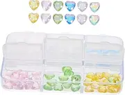 WOFASHPURET Nail Charms Kit of Resin Nail Embellishments Small Rhinestones Versatile Decor for DIY Crafts Phone Case Convenient Storage for Creative