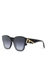 Fendi Fendi First Square Sunglasses, 63mm OS