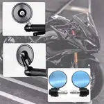 適用於 DUCATI DIAVEL V4 2023 改裝機車 CNC 鋁後視鏡踏板車把手桿端側後視鏡