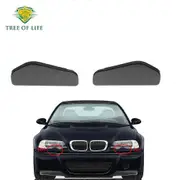 Front Headlight Washer Cover Headlamp Spray Nozzle Jet Cap For BMW 3Series E46 323i 325i 330i 1997 1998 1999 2000 2001 2002 2003 CAP SET
