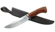 Knife Barracuda steel 95x18 handle bubinga
