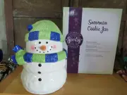 Scentsy Snowman Cookie Jar - Host Exclusive - Brand New in Box - Great Gift!