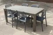 Jervis Bay 1800mm Outdoor Table - Solid Eucalyptus - Table Only