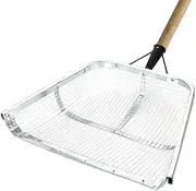Mesh Sieve Spade - Garden Sieve for Soil and Agricultural Scoop | Durable Stainless Steel Sieve, Comfortable Handle, Portable Crop Strainer, Ergonomic Collecting Tool for Seeding and Harvesting