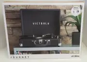 Victrola The Journey Suitcase Record Player With Bluetooth Speakers With Bonus A