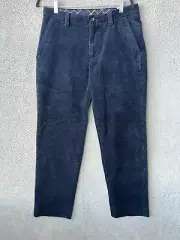 Brooks Brothers Pants Mens 32x30 Blue Clark Fit Corduroy Straight Chino Preppy