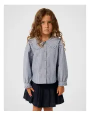 [Forever New Girls] Logan Collar Top in Blue
