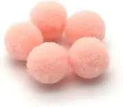 Hohopeti 160Pcs Colorful Pom Balls DIY Handmade Craft Material for Fluffy Pompon Balls Mixed Colors Each for Art Projects and Custom Bag Accessories