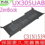 ASUS電池-華碩 C31N1539,UX305UAB,31CP4/91/91,0B200-01180200,