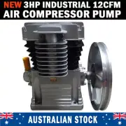 Industrial 12cfm Twin Cylinder Air Compressor Pump Suitable For 3 HP