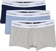 [Calvin Klein] Men's Modern Cotton 3PK Low Rise Trunk 3PK