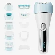Epilator for Women, 6 in 1 Hair Removal Epilator, Shaver, Face Razor, Facial ...