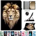 For Samsung Galaxy Tab S7 FE S8 S9 FE+ Plus Tablet Leather Stand Flip Case Cover