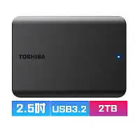 在飛比找Yahoo奇摩購物中心優惠-Toshiba 東芝 Canvio Basics A5 2T