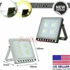 20W LED Floodlight Outdoor Security Lights Ultraslim Waterproof 110V Cool White