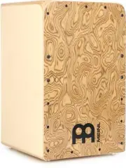 Meinl Percussion Woodcraft Professional Series Cajon - Makah Burl Frontplate