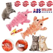USB Charging Floppy Lobster Dog Toys Throbbing Pet Interactive Toys Dogs Cats VP
