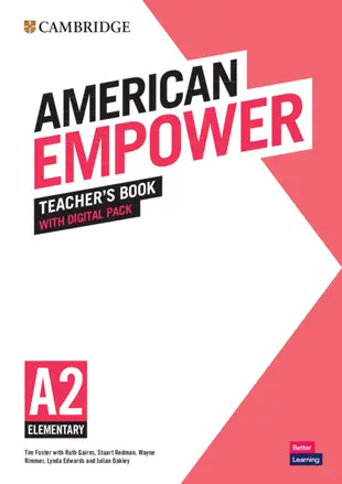 American Empower A2 Elementary Teacher's Book with Digital Pack