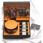 Naruto Shippuden Ninja Village Headband SET Collectible Box anime ultra rare