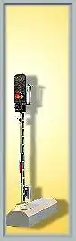 Viessmann 4021 Hobby Colour Light Block Signal 86mm HO