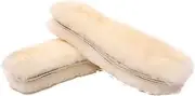 PEPLAYTAL Wool Fleece Winter Insoles 2 Pairs Warm Comfortable Cut to Fit for Types of Shoes