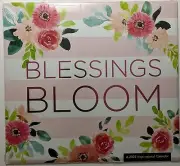 2022 "Blessings Bloom" 12-Month Wall Calendar - Great for Crafting Decor