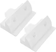 Cabilock 2Pcs Solar Panel Mounting Kit Easy Installation Solar Panel Support Holder for and Yachts Durable Weatherproof Brackets for Secure Solar Panel Roof Mounting
