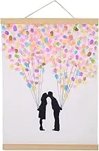 19" Poster Frame, Magnetic Wooden Photo Frame Wood Frame Hanger For Painting Picture Poster Artwork Canvas, Home Decoration, White Wood (Size: 19.69inch)