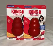 NEW - KONG Classic Medium Durable Treat Stuffable Dog Fetch & Chew Toy