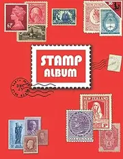 Stamp Album: Stamp Collecting Album for Stamp Collectors , Professional Stamp Collecting Album for Stamp Collectors, Stamp Collection Catalog Journal, Organize & Catalog Stamps,Tracking & ...
