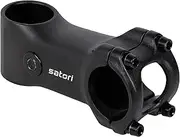 SATORI Stealth 6 Bike Bicycle Stem +/- 7 Degree 3D Forged Alloy Road Mountain Bike Handlebar Stem 31.8mm Clamp - Compatible with 1-1/8 Fork Steerer Tube