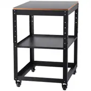 VEVOR Planer Stand, 100 lbs / 45 kg heavy loads, Three-Gear Height Adjustable Thickness Planer Table,with 4 Stable Casters & Storage Space, for most p
