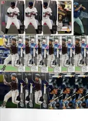 Trent Grisham (27) 2020 Topps Bowman Topps Chrome NEW YORK YANKEES RC Lot YY