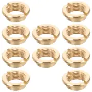10 Pcs Quartz Clock Nut Mechanism Replacement Kit Keys for Winding