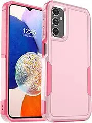 Designed for Samsung Galaxy A14 5G Case, [12 FT Military Grade Drop Protection] [Dual Layer Structure Design] Heavy Duty Shockproof Non-Slip Phone Cover for Galaxy A14 6.6 inch, Light Pink