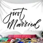 Beautiful Fluent English 3D Wall Hang Cloth Tapestry Fabric Decorations Decor