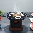 BBQ Accessories Household Barbecue Stove Roaster Charcoal Grill Mini BBQ Grill