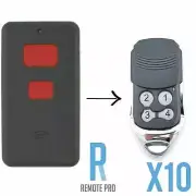 10 x Liftaway LA236 303MHz Compatible Garage Door Remote