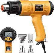 1800W Hot Air Gun with Adjustable Temperature & Overheat Protection for Safety