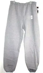 RUSSELL ATHLETIC ACTIVE SWEAT FLEECE JOGGING PANTS MEN 2X(44-46) GRAY DRI-POWER