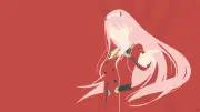 Playmat Desk Mat Anime greenmapple darling in the franxx zero two Play