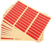 TOPPERFUN 10 Pack Double-Sided Nail Art Adhesive Stickers Glue on Nails Stickers Double Sided Tape Manicure Supplies