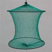 Foldable Fishing Net Knotless Net Small Fish Protection Fishing Gear With Laps