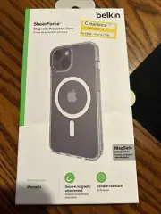 NWT Belkin SheerForce Rear Cover iPhone 14 Plus MagSafe Case