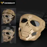 IDOGEAR Tactical Ful Face Mask Skull Mask Cosplay Protective Scary Devil Airsoft