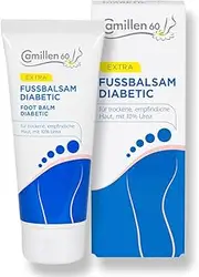 Diabetic Camillen 60 Foot Balm with Urea, Chamomile, Dry Feet, Diabetics, 100 ml